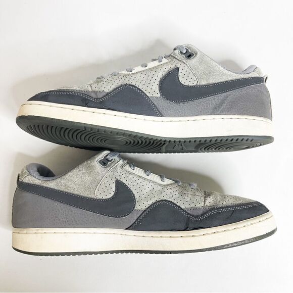 🍋 Nike • Men’s Alphaballer Low Top Dark/Wolf Gray Athletic Sneakers Sz 11 - Picture 7 of 10